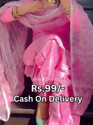 Royal Drapes: Dhoti Salwar & Dupatta Set ✨👑🌸 Graceful Ethnic Charm