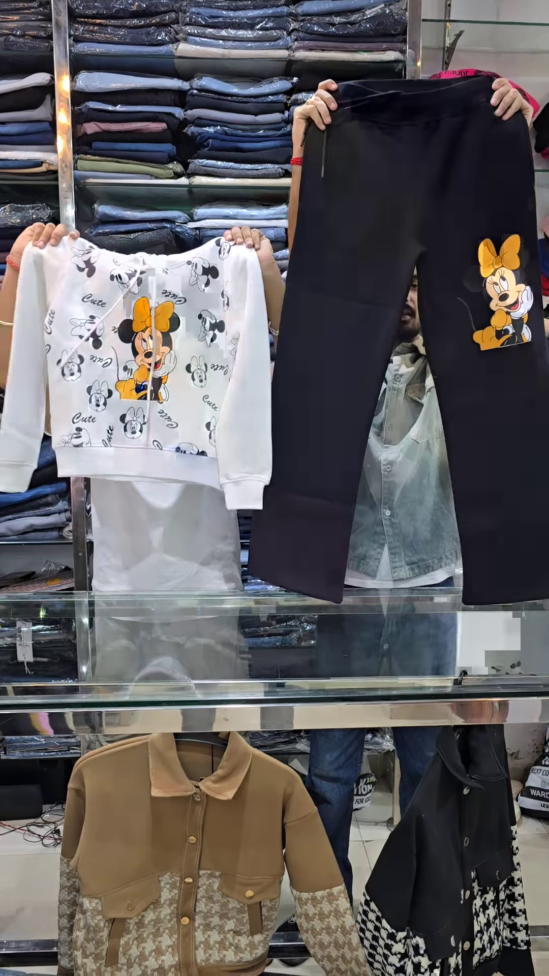 Mickey Mouse Cord Set for Women – Stylish Comfort with a Playful Twist - Image 4