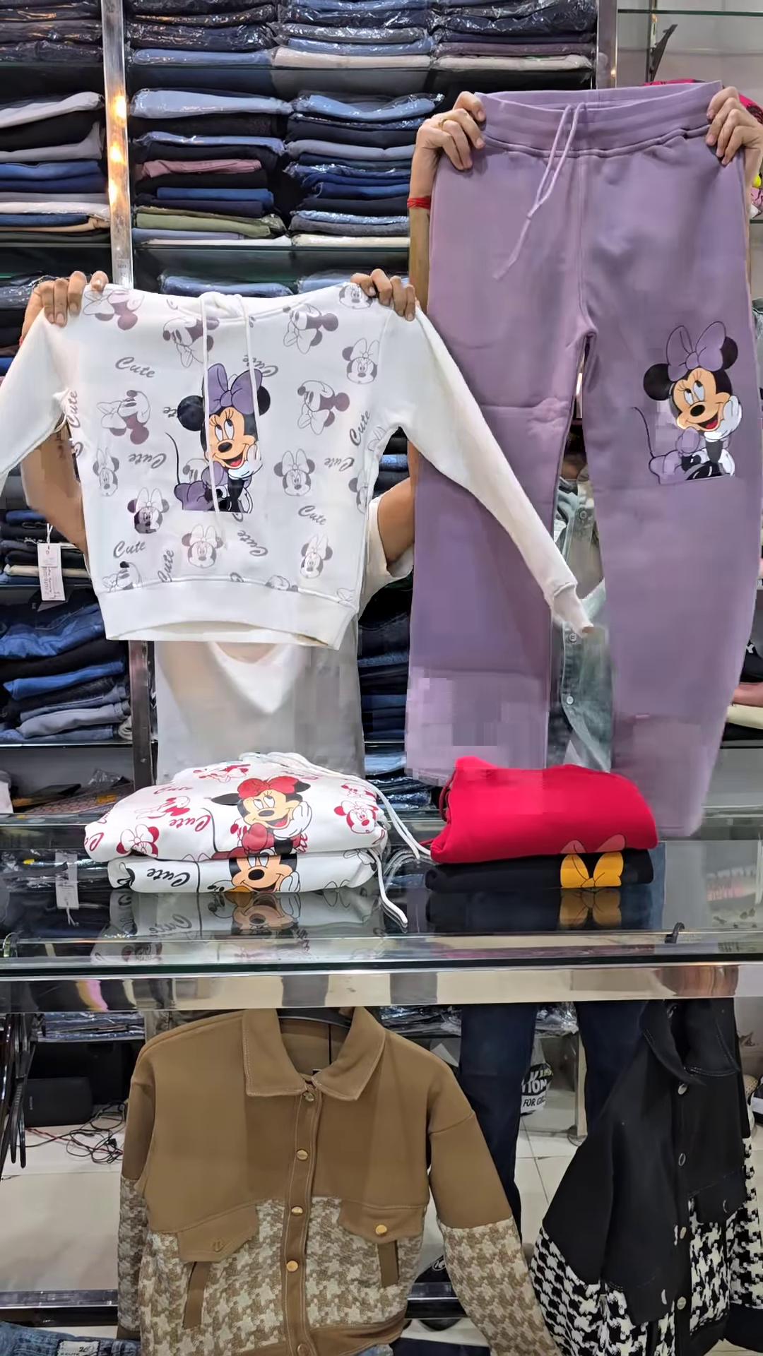 Mickey Mouse Cord Set for Women – Stylish Comfort with a Playful Twist