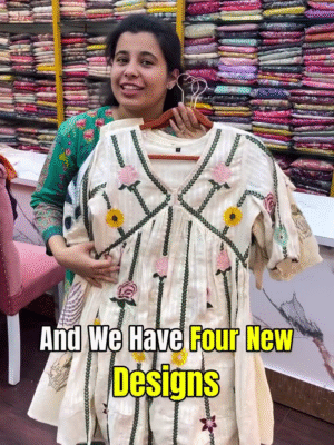 Women Floral Embroidered Puff Sleeve Fit & Flare Dress