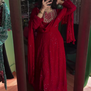 Exquisite Stylish Designer Wedding Anarkali Suit – A Perfect Choice for Your Special Day