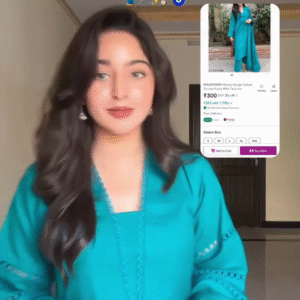 Chic Turquoise Cotton Kurta Set – Style It with Me for Just ₹300!