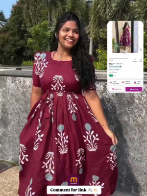 Gorgeous & Affordable Flare Dress – Under ₹199