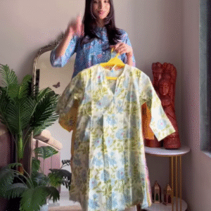 🌸 Beautiful Summer Kurtis – Soft Cotton Comfort in Fresh Florals