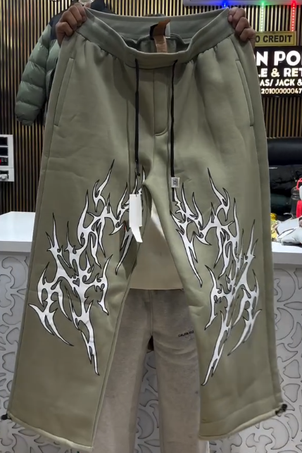 Inferno Edge Graphic Jogger Pants β Bold Streetwear Comfort π₯π€ - Image 3