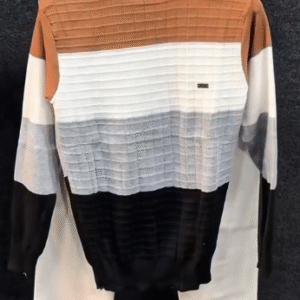 Premium Color-Block Textured Knit Co-Ord Set – Modern Comfort with Class 🧶✨