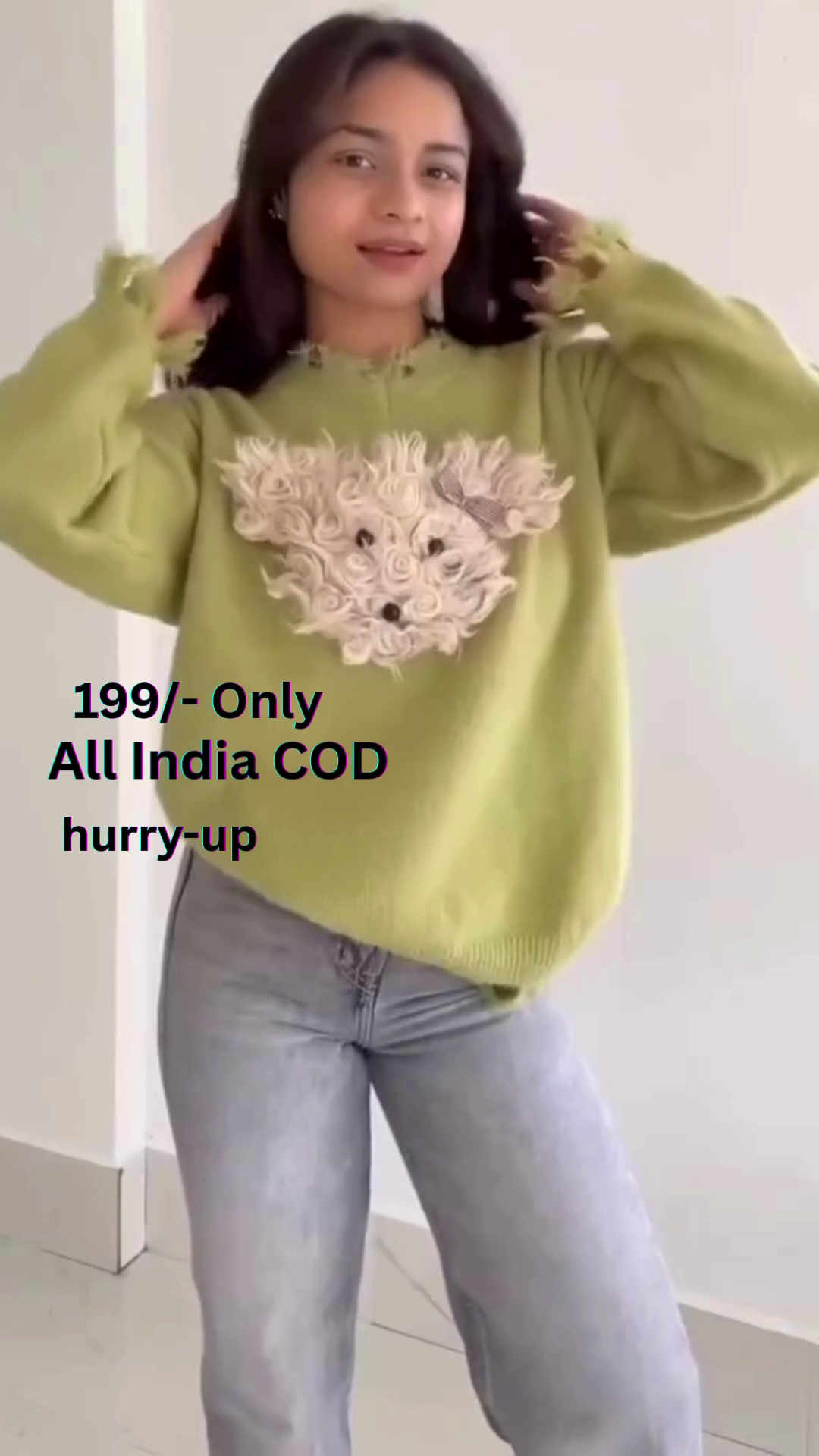 Girls Winter Knitted Sweater Collection – Soft, Cozy & Trendy Wear - Image 2