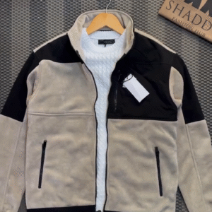 “Men’s Premium Winter Fleece Tracksuit Set – Warm Jacket & Jogger Combo”