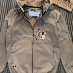 “Men’s Winter Softshell Tracksuit Set – All-Weather Jacket & Jogger Combo”