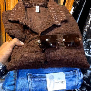 🔥🖤 “Elite Winter Knit & Denim Combo – Premium Street Classic Edition” 🖤🔥