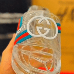 🔥✨ “Crystal Glow Designer-Inspired Slides – Premium Transparent Comfort Collection” ✨🔥