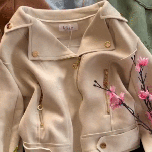 ✨ LuxeSoft Suede-Feel Zip Jacket – Effortless Elegance in Every Shade ✨