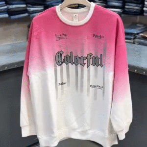💖 ColorFade Statement Sweatshirt – Soft Gradient Style with Everyday Comfort ✨