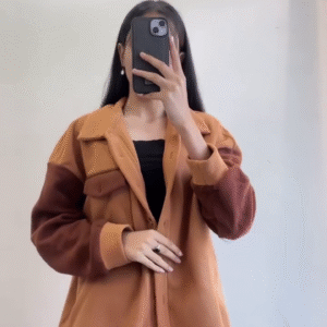 🍁✨ “Cozy Chic Plaid Crop Jacket – Trendy, Cute & Perfect for Every Season” ✨🍁