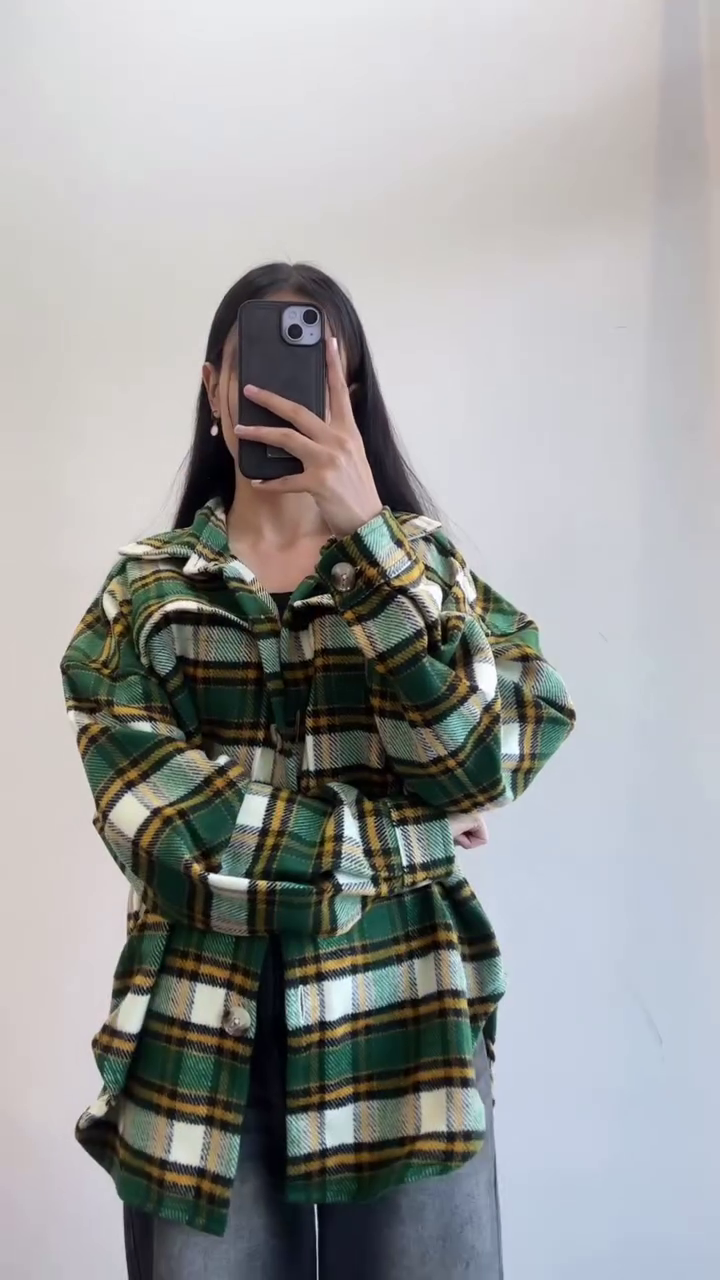 🍁✨ “Cozy Chic Plaid Crop Jacket – Trendy, Cute & Perfect for Every Season” ✨🍁 - Image 5