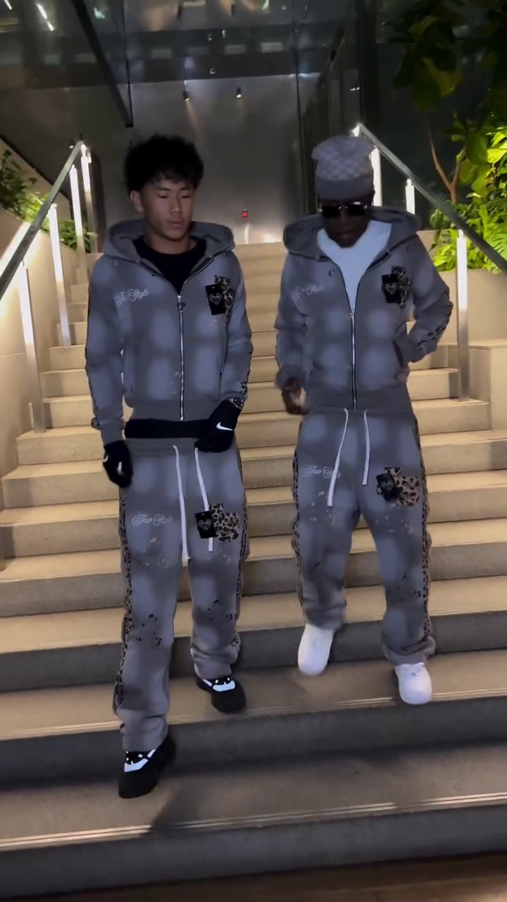 Shadow Luxe Premium Tracksuit Co-Ord Set β Street Power Meets Comfort π€π₯