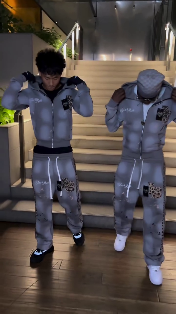 Shadow Luxe Premium Tracksuit Co-Ord Set β Street Power Meets Comfort π€π₯ - Image 5