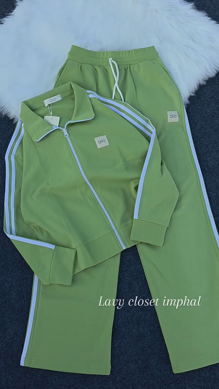 FreshFit Olive Green Co-Ord Set β Premium Comfort Meets Everyday Style πβ¨ - Image 3