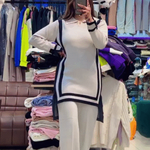 🤍 Black & White Knit Co-Ord Set 🤍