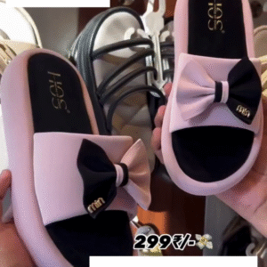 🎀 Elegant Bow Comfort Slides – Premium Everyday Chic Slippers 🎀