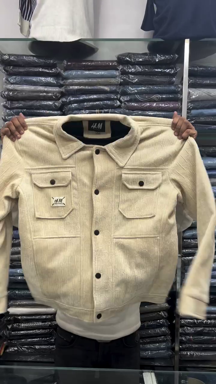 π€ H&M Inspired Textured Utility Jacket β Premium Casual Essential π€ - Image 2