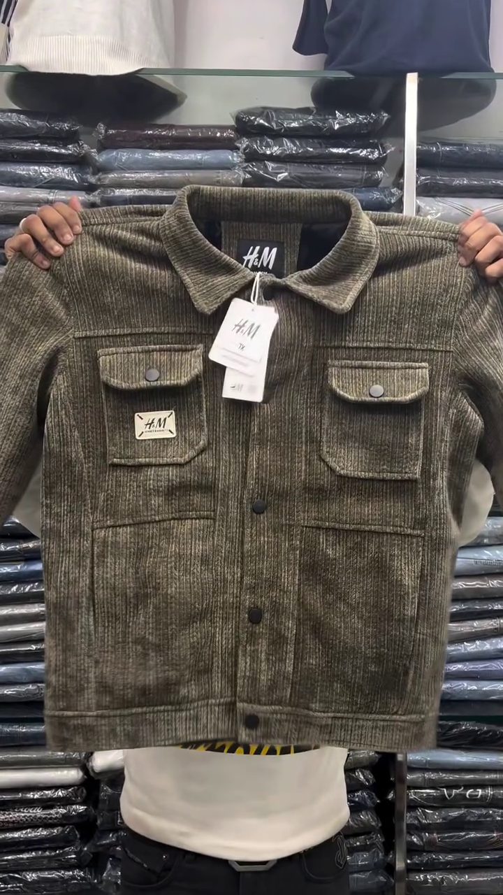 π€ H&M Inspired Textured Utility Jacket β Premium Casual Essential π€