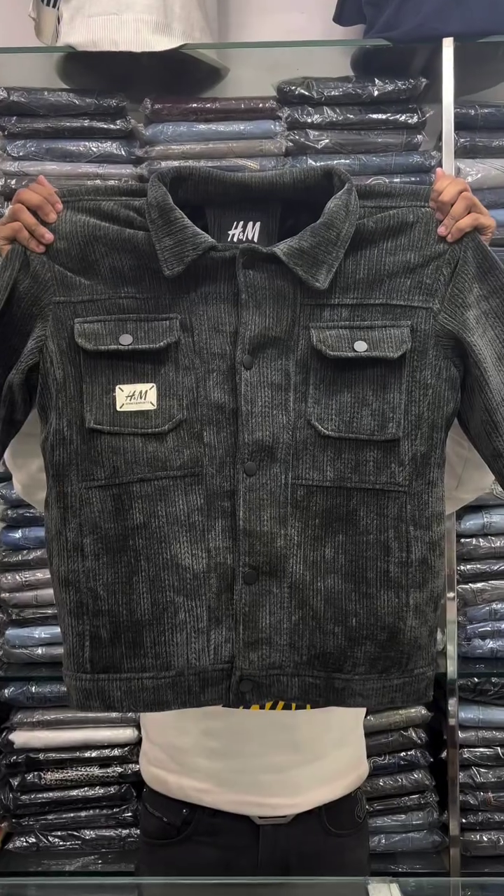 π€ H&M Inspired Textured Utility Jacket β Premium Casual Essential π€ - Image 4