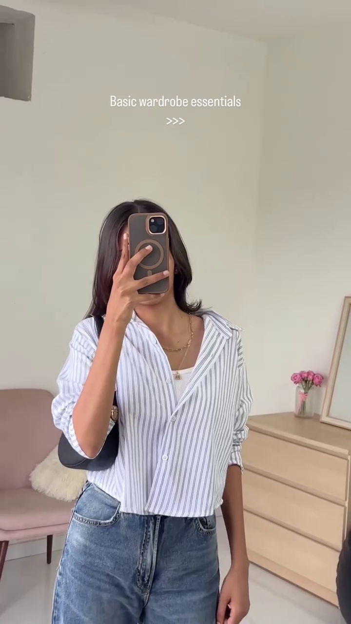 π€ Everyday Essentials Striped Shirt Collection β Timeless, Minimal & Effortlessly Chic π€ - Image 6