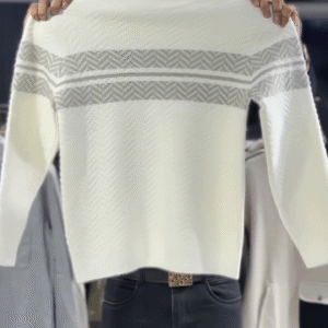 ❄️ Premium Chevron Knit Winter Sweater – Warmth with Modern Elegance ❄️