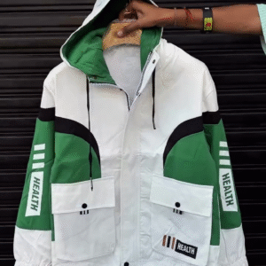 Your ultimate style essential has arrived: the multi-design, multi-color "Health" jacket collection! 🤩