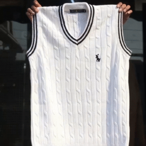 🤍 Classic Heritage Cable Knit Sweater Vest – Timeless Style, Modern Edge 🤍