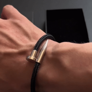 ✨ TitanEdge™ Magnetic Clasp Bracelet – Sleek Braided Luxury for Everyday Power ✨