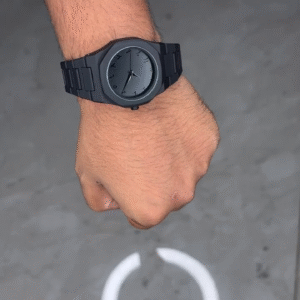 ⌚ Midnight Edge All-Black Wristwatch – Minimal Design, Maximum Impact ⌚