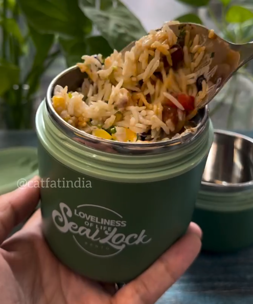 🍱 FreshSeal™ Stackable Leak-Proof Lunch Jar – Smart, Stylish & Meal-Ready Anywhere 🌈✨ - Image 5