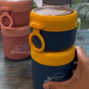 🍱 FreshSeal™ Stackable Leak-Proof Lunch Jar – Smart, Stylish & Meal-Ready Anywhere 🌈✨