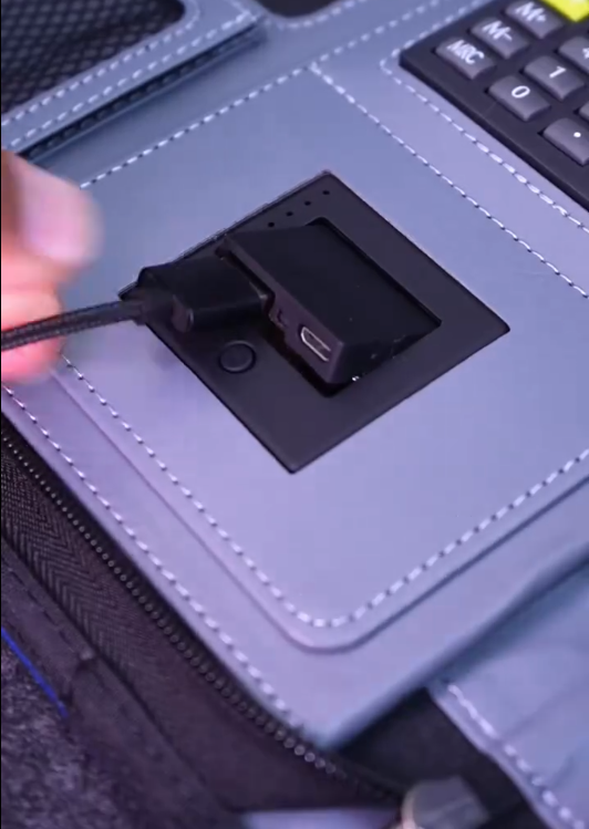 π Royal Blue Luxe Document & Laptop Sleeve β Sleek, Smart & Stylish β¨ - Image 7