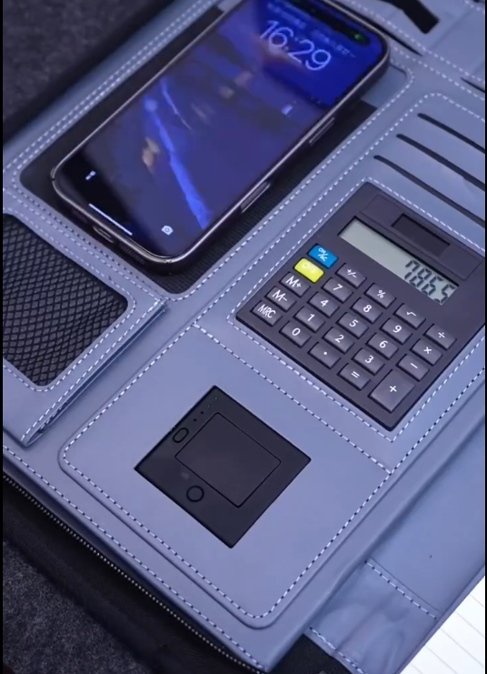 π Royal Blue Luxe Document & Laptop Sleeve β Sleek, Smart & Stylish β¨ - Image 5