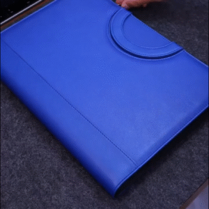 💙 Royal Blue Luxe Document & Laptop Sleeve – Sleek, Smart & Stylish ✨