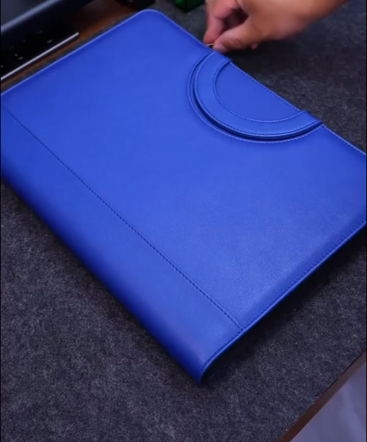 π Royal Blue Luxe Document & Laptop Sleeve β Sleek, Smart & Stylish β¨