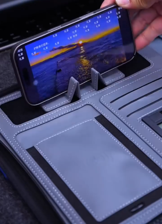 π Royal Blue Luxe Document & Laptop Sleeve β Sleek, Smart & Stylish β¨ - Image 2