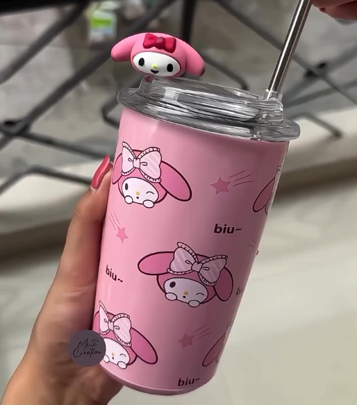 đ KawaiiPop⢠Cute Character Tumbler Cup â Sip Happy, Stay Cute! - Image 6