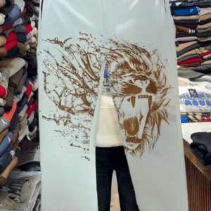 š¦ LionForce⢠Graphic Statement Pants ā Power, Style & Street Confidence