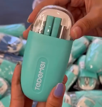 š“ MintMate⢠Portable Cutlery Set ā Stylish, Reusable & Ready to Go