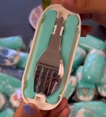 š“ MintMate⢠Portable Cutlery Set ā Stylish, Reusable & Ready to Go - Image 4