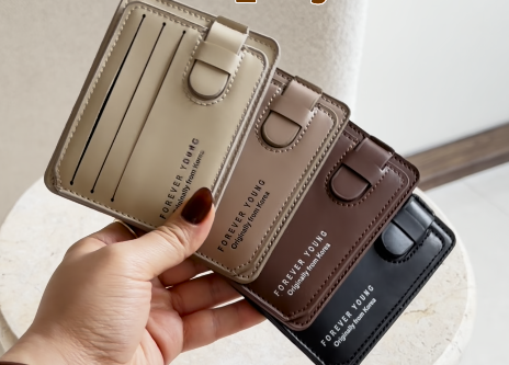 💼✨ Forever Young™ Slim Card Holder Wallet – Minimal, Smart & Stylish - Image 4