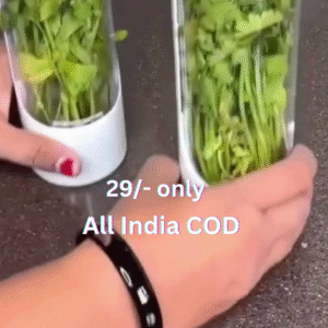 🌿 FreshLock™ Herb Saver Bottle – Keep Greens Garden-Fresh for Days! 🌿