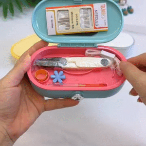 🧵✨ Cute Pocket Sewing Kit – Mini Aesthetic Emergency Repair Box ✨🧵