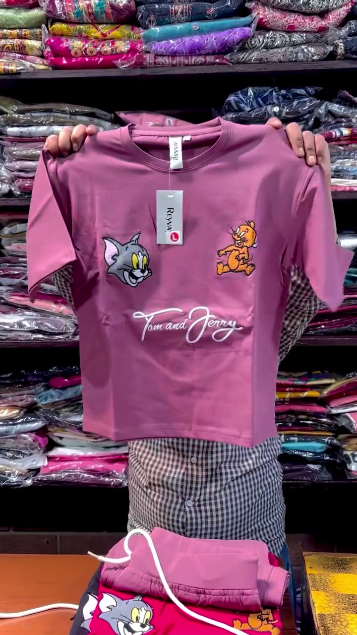 Playful Tom & Jerry Tee – Cute, Casual & Everyday Fun - Image 6