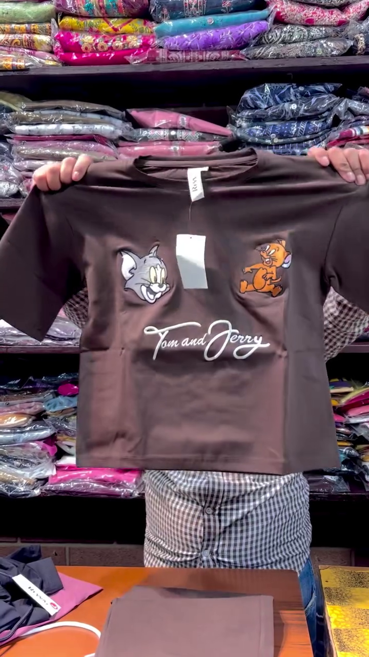 Playful Tom & Jerry Tee – Cute, Casual & Everyday Fun - Image 10