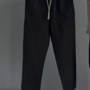 Black Relaxed Fit Pants – Everyday Essential